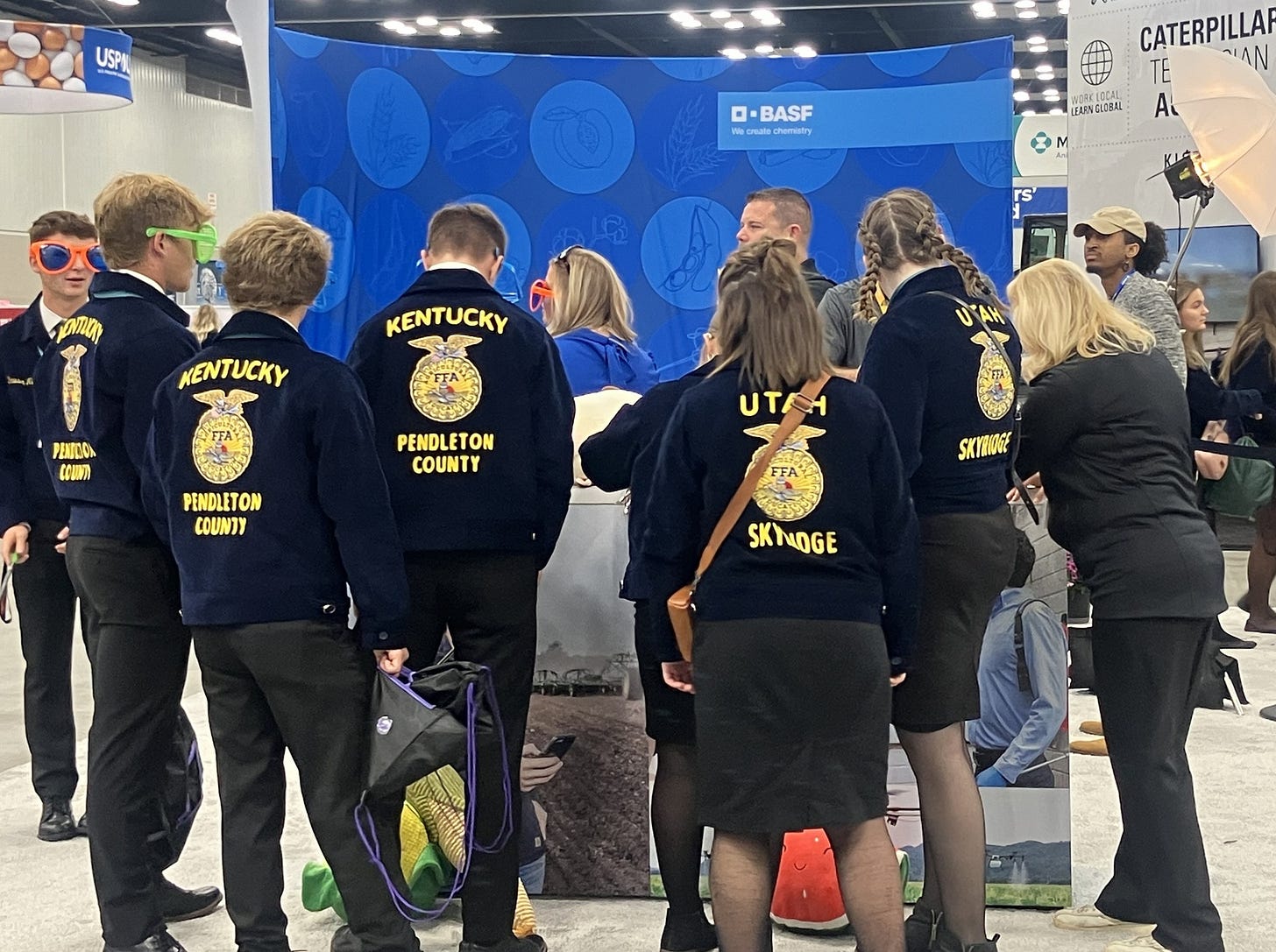 May be an image of 9 people and text