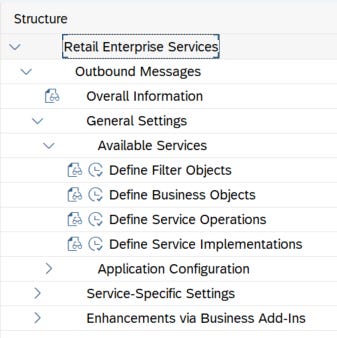 Configuration node of WESIMG transaction in S4 HANA Configuration node of WESIMG transaction in S4 HANA
