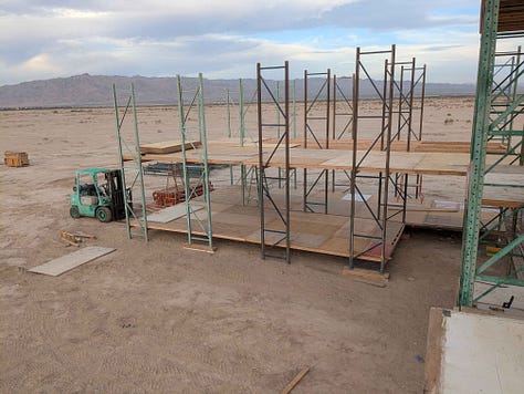 Mars build in progress, November 2025