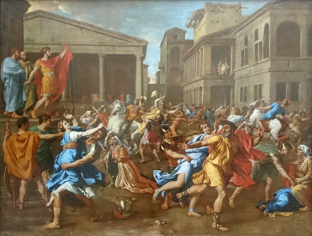 The Sabine Women by Poussin The Sabine Women by Poussin
