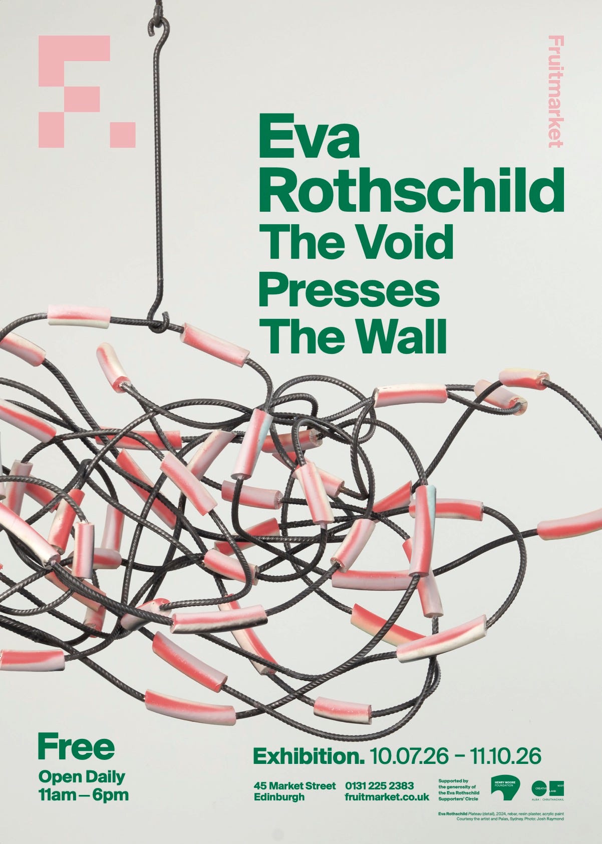 Eva Rothschild: The Void Presses The Wall - Fruitmarket