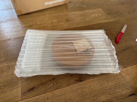 Canvas Lamp unboxing