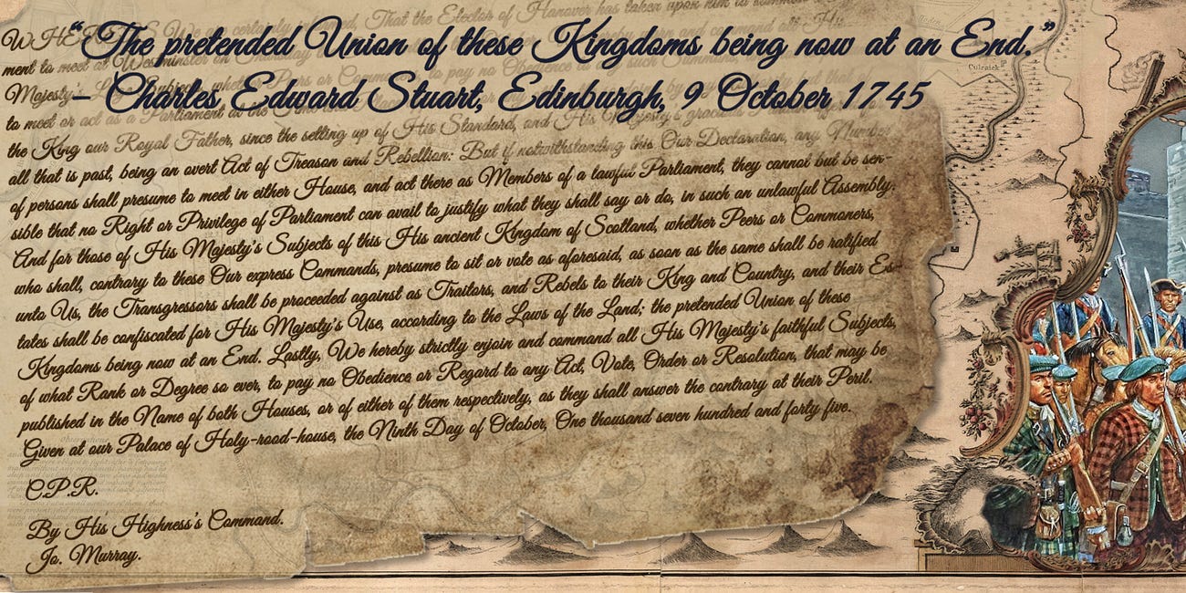 Scotland Was Free: The Forgotten Months of Jacobite Sovereignty