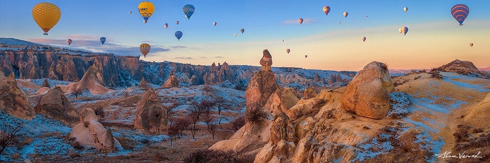 Motley Fleet, Cappadocia, Turkey Landscape Image