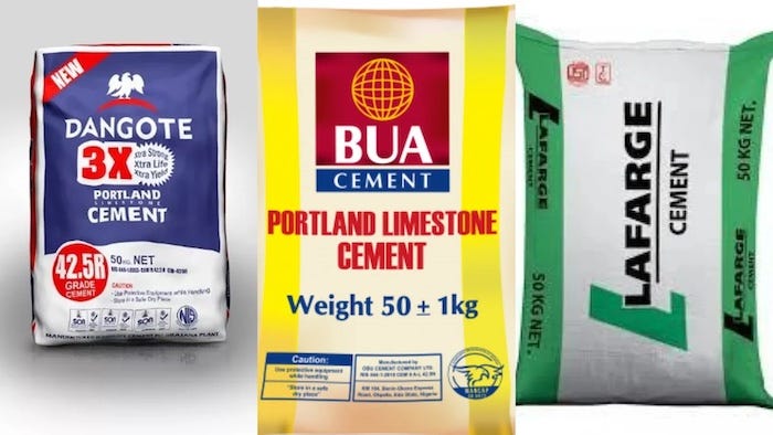 Relief For Developers As Dangote, BUA, Lafarge Agree to Reduce Cement  Prices to N7,000 - Arise News