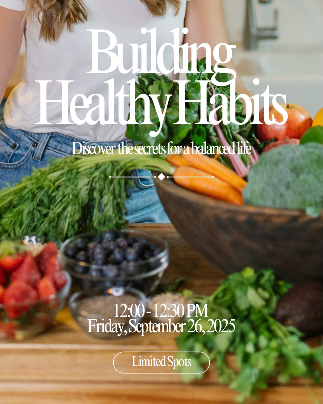 building healthy habits worshop