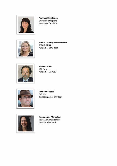 Workshop schedule and speaker bios