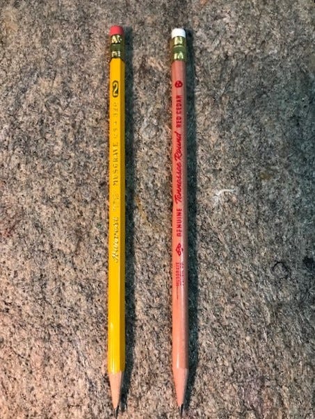 Here is a few pictures of the Blackwing and the Musgrave Pencils.