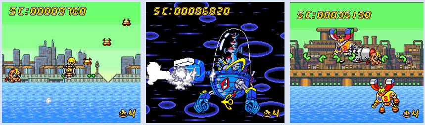 The 16-bit Arcade and Console Era (1990-1995) - Air Zonk and Super