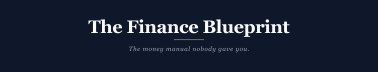 The Finance Blueprint