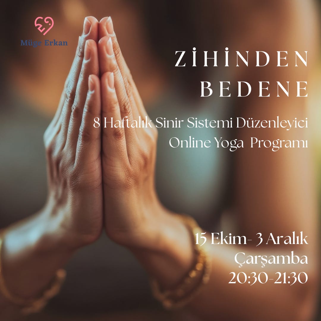 İçsel Huzurunuzun Çiçekli Bahçesine Adım Atın: Sinir Sistemi Düzenleyici Yoga Programı Bu Çarşamba Başlıyor!