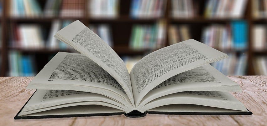 book in bookstore