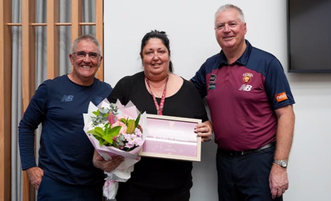 Chris Fagan and Greg Swann with Nicole Duncan. Chris Fagan and Greg Swann with Nicole Duncan.