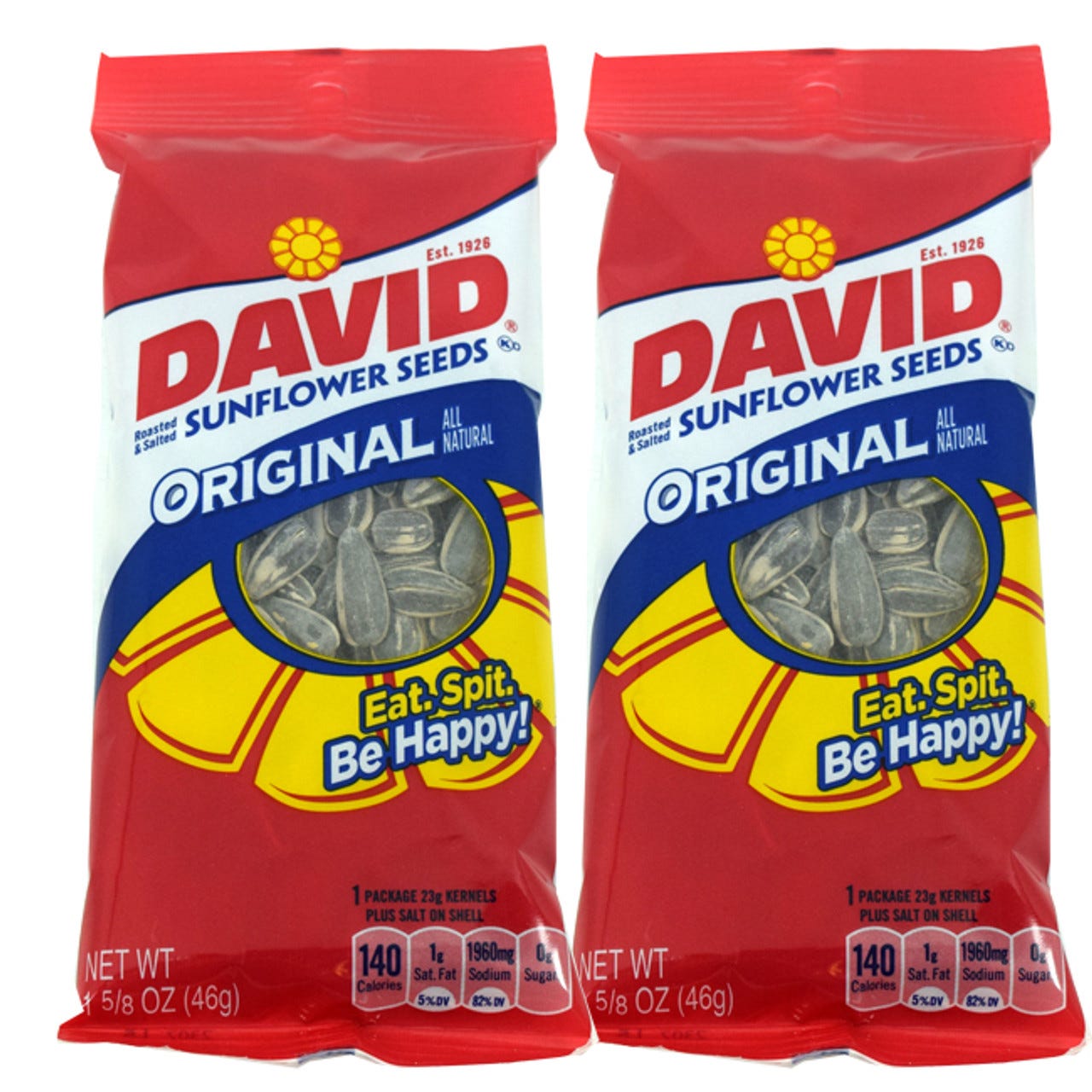 David Sunflower Seeds 12ct - Regular