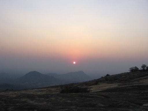 సూర్యాస్తమయ దృశ్యం