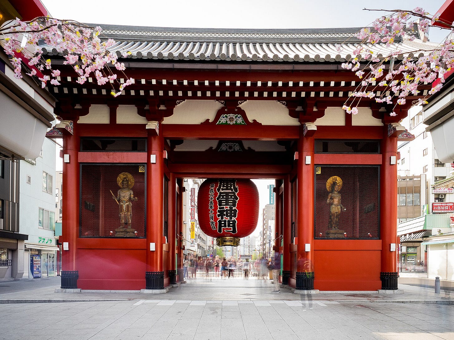 The Asakusa district in Edo The Asakusa district in Edo