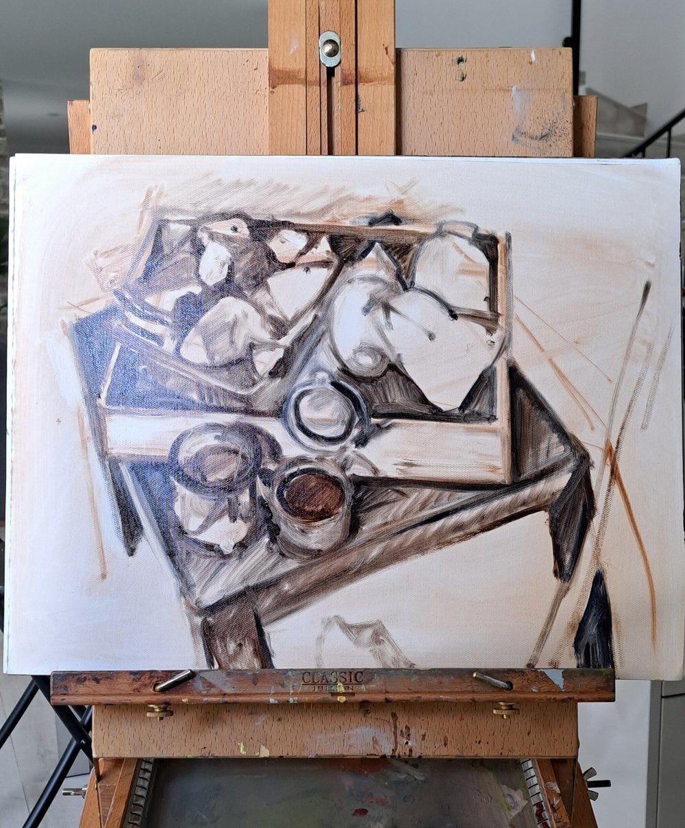 Underpainting