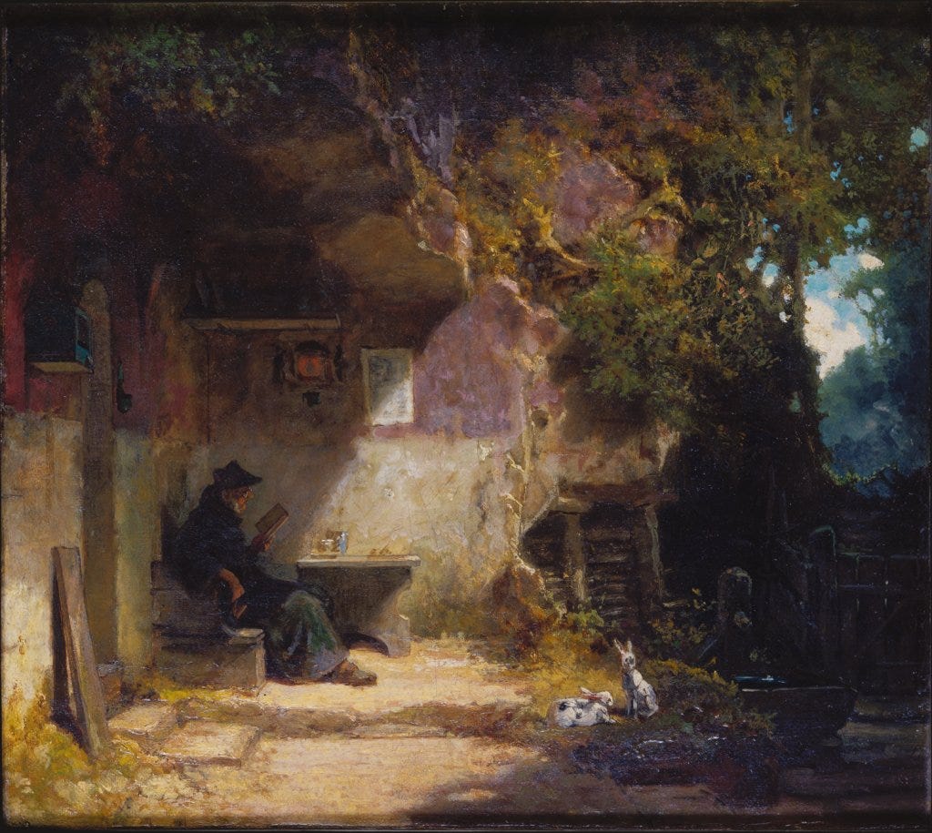The Hermit in front of His Retreat - Digital Collection