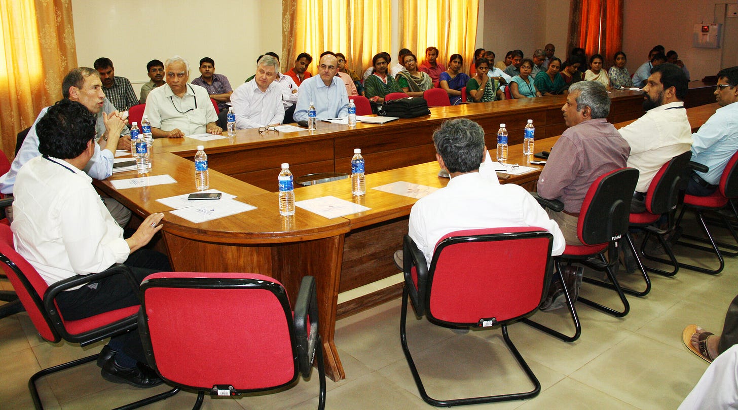 A Caltech delegation visiting IIST, 2015. A Caltech delegation visiting IIST, 2015.