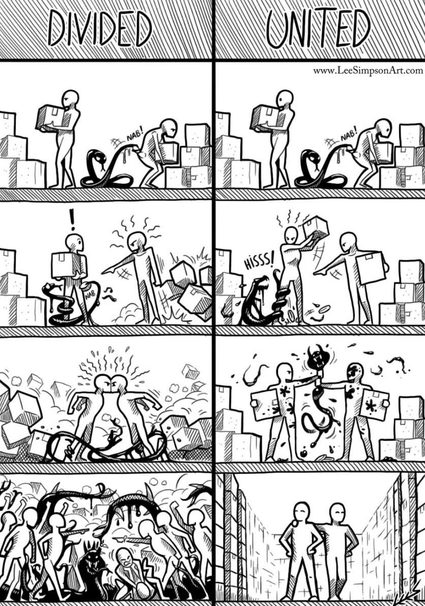 Lee Simpson: Divided vs. United Lee Simpson: Divided vs. United