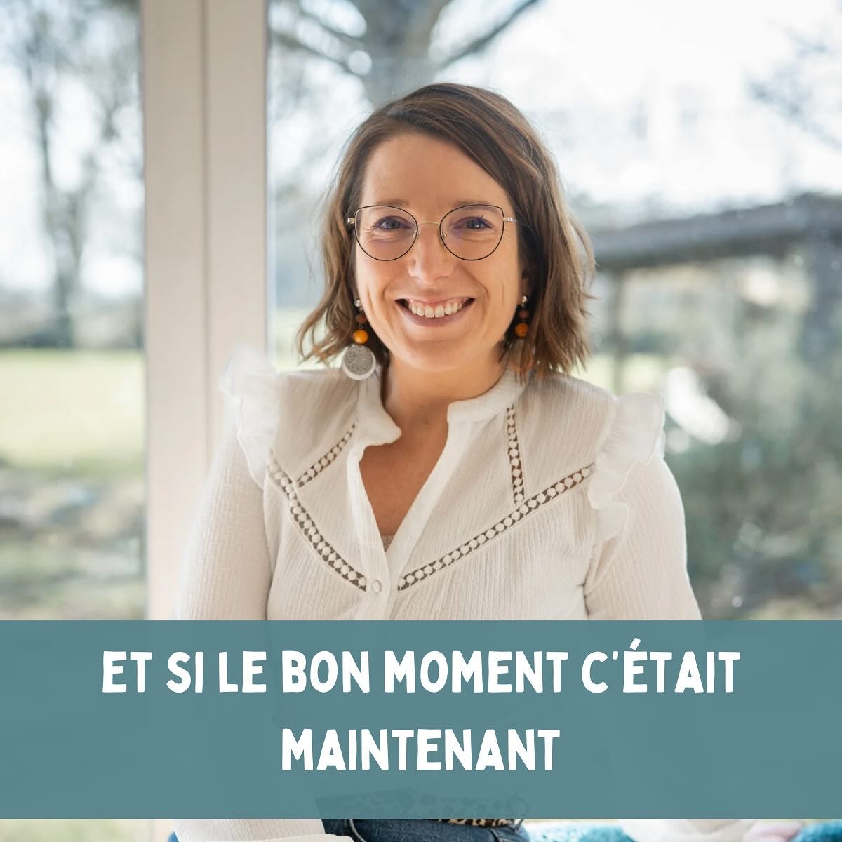 Peut être une image de 1 personne et texte qui dit ’ET SI SILE BON MOMENT c C'ÉTAIT MAINTENANT’