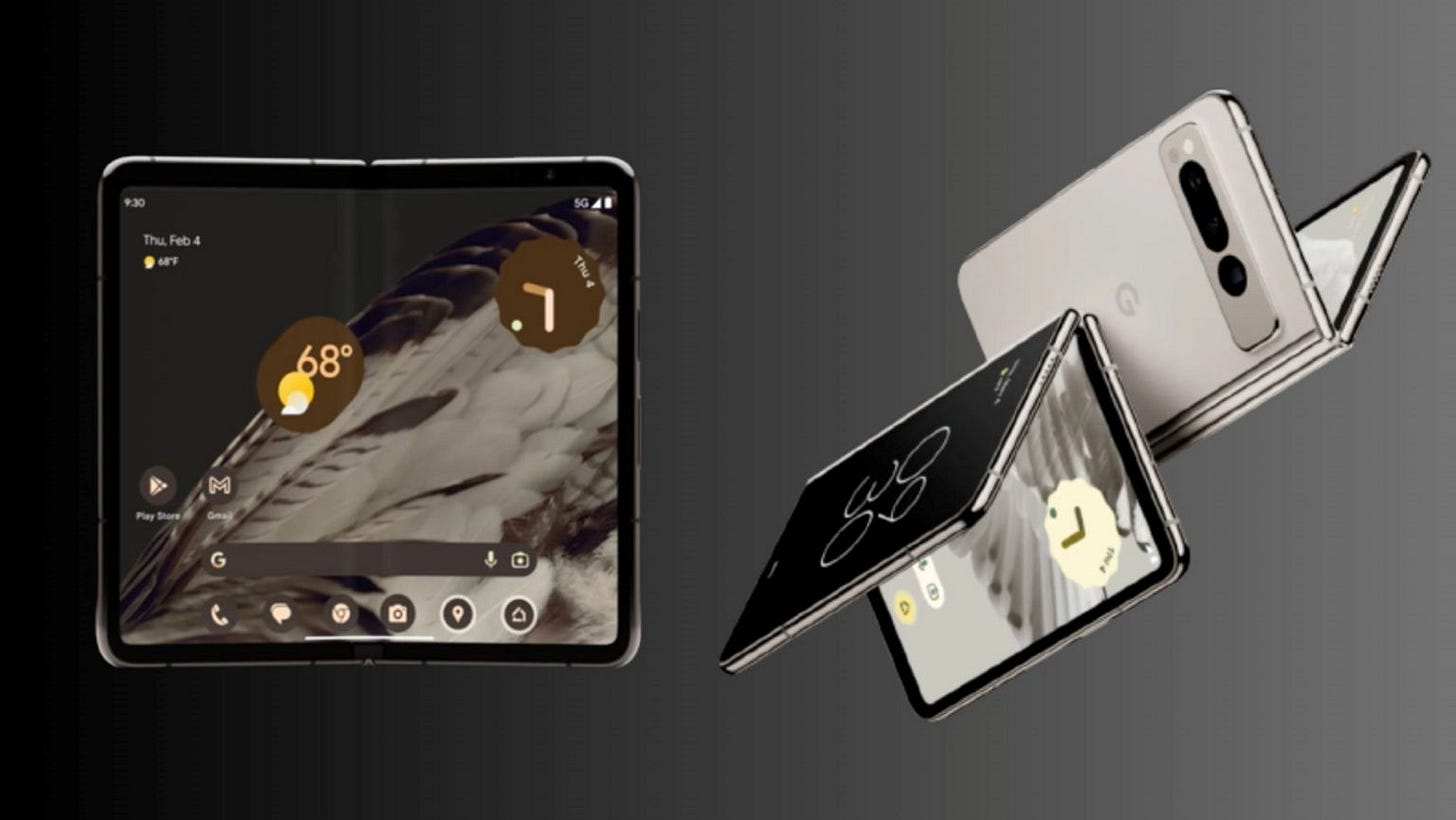 Pixel Fold gets teased ahead of Google IO showcasing key features of ...