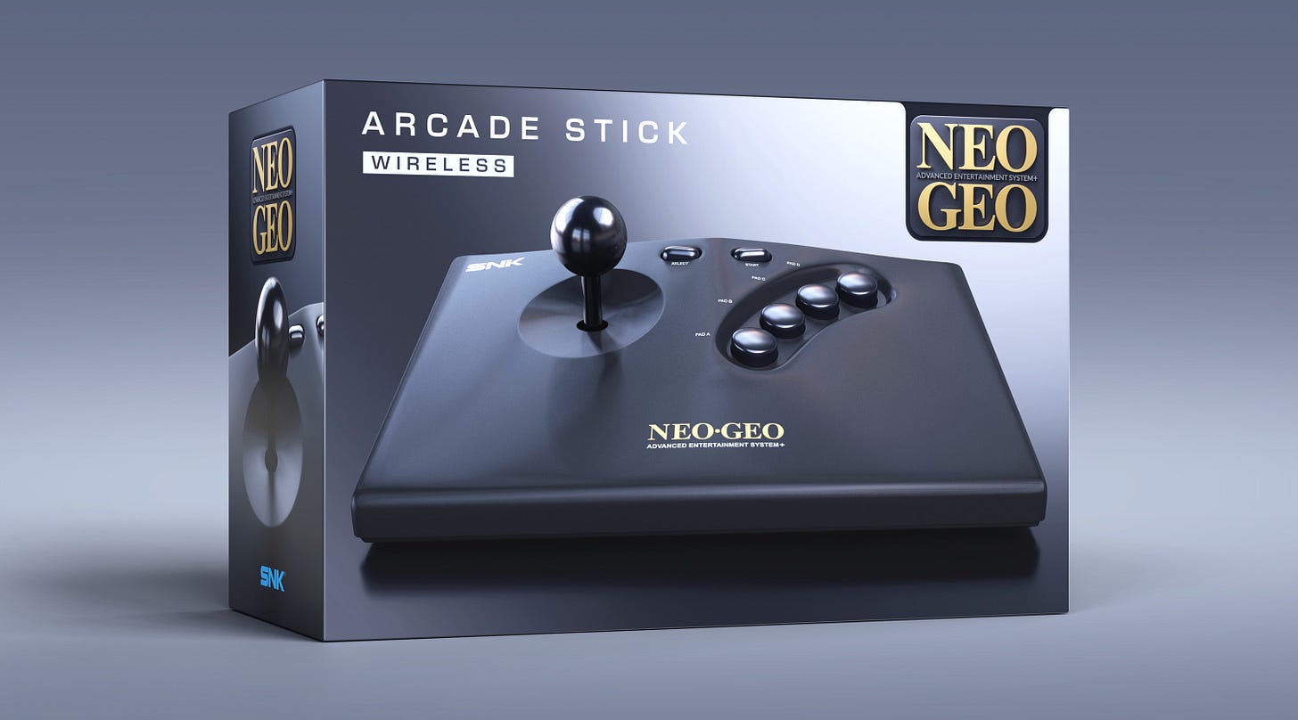NEOGEO AES+ Wireless Arcade Stick
