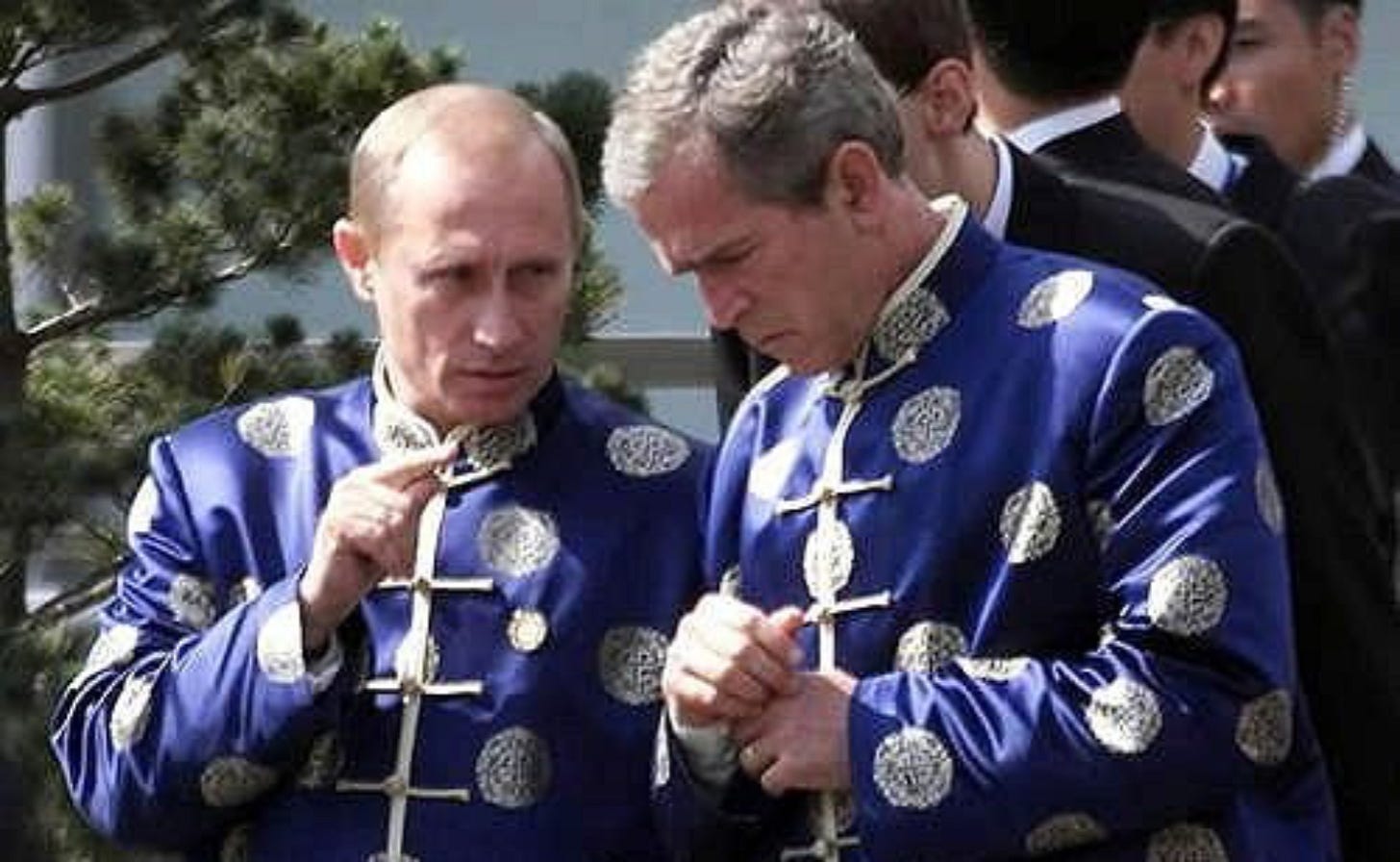 The Bush-Putin Transcripts: How Vladimir Putin and George W. Bush Bonded  Over Terrorism | National Security Archive
