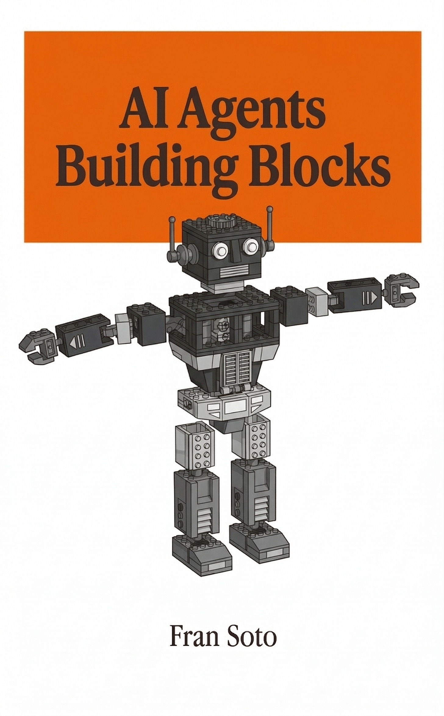 Ebook cover of "AI Agetns Building Blocks"