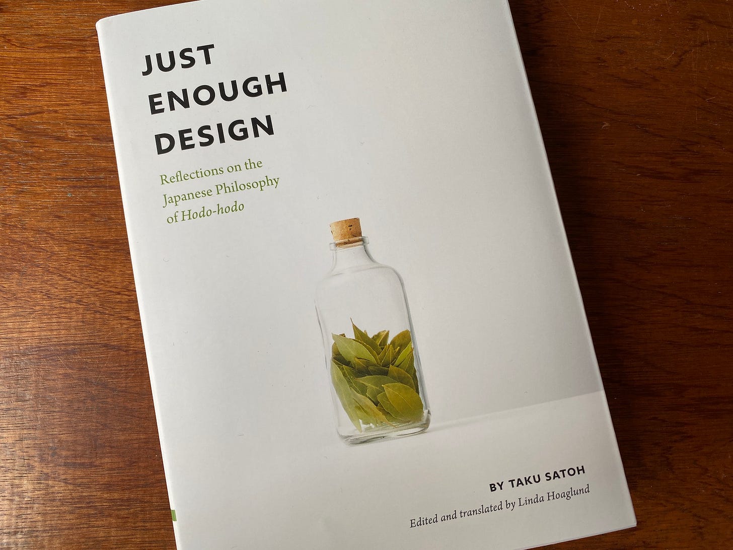 Just enough design book by Taku Satoh