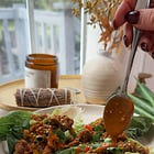 30-Minute Lettuce Wraps with Peanut Sauce (gluten free)