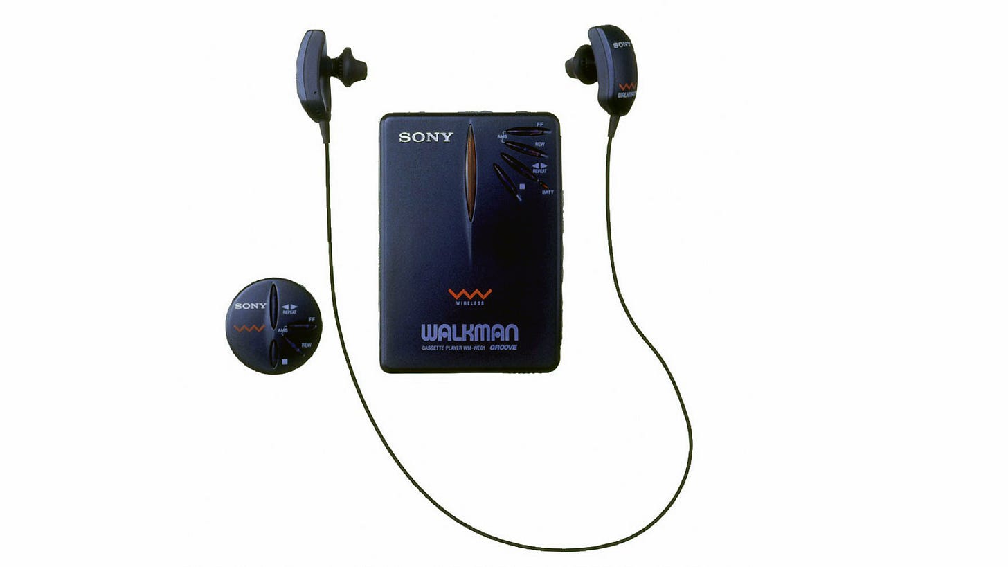 The Wireless Cassette Walkman: A Visual History (1988–1999)