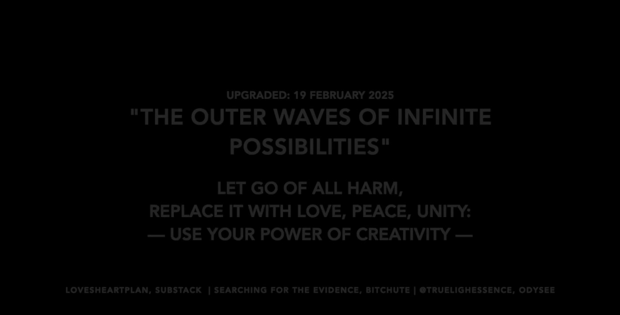 The Outer Waves of Infinite Possibilities