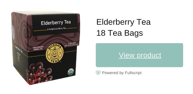 Elderberry Tea Elderberry Tea