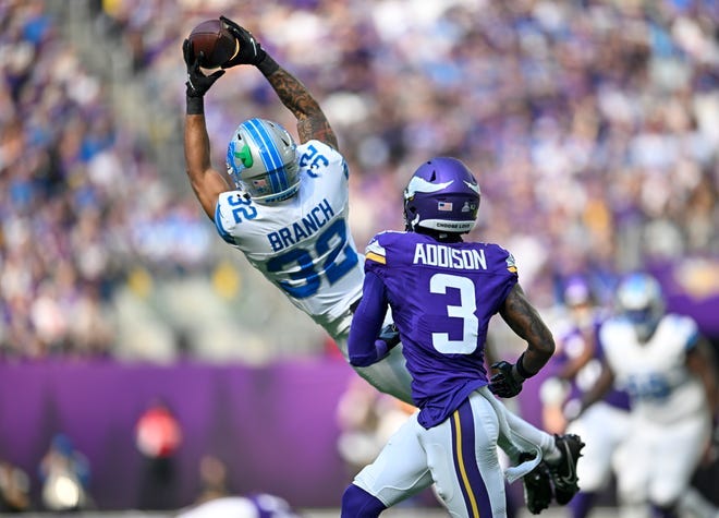 Lions safety Brian Branch put up season stat line not seen by a DB this  century