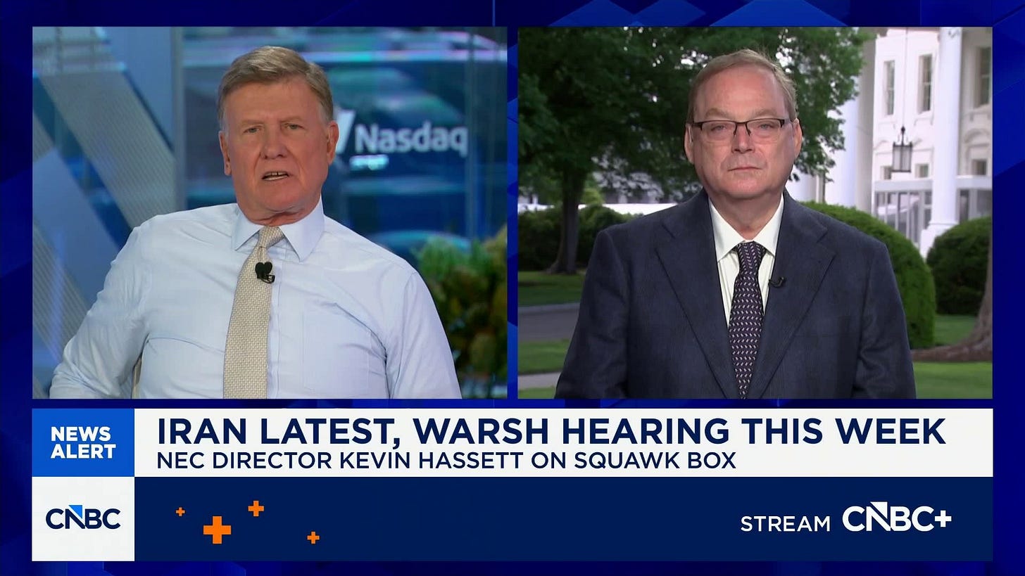 Watch CNBC's full interview with White House National Economic Council  Director Kevin Hassett