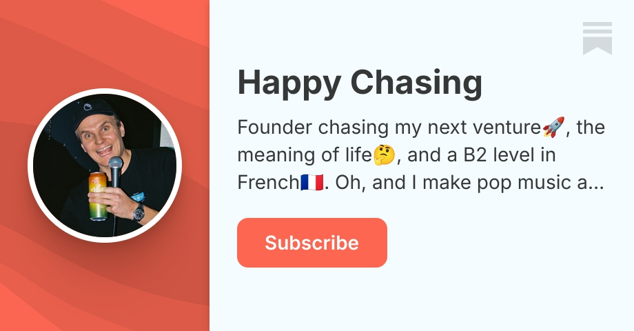 Happy Chasing | Petter Haga | Substack