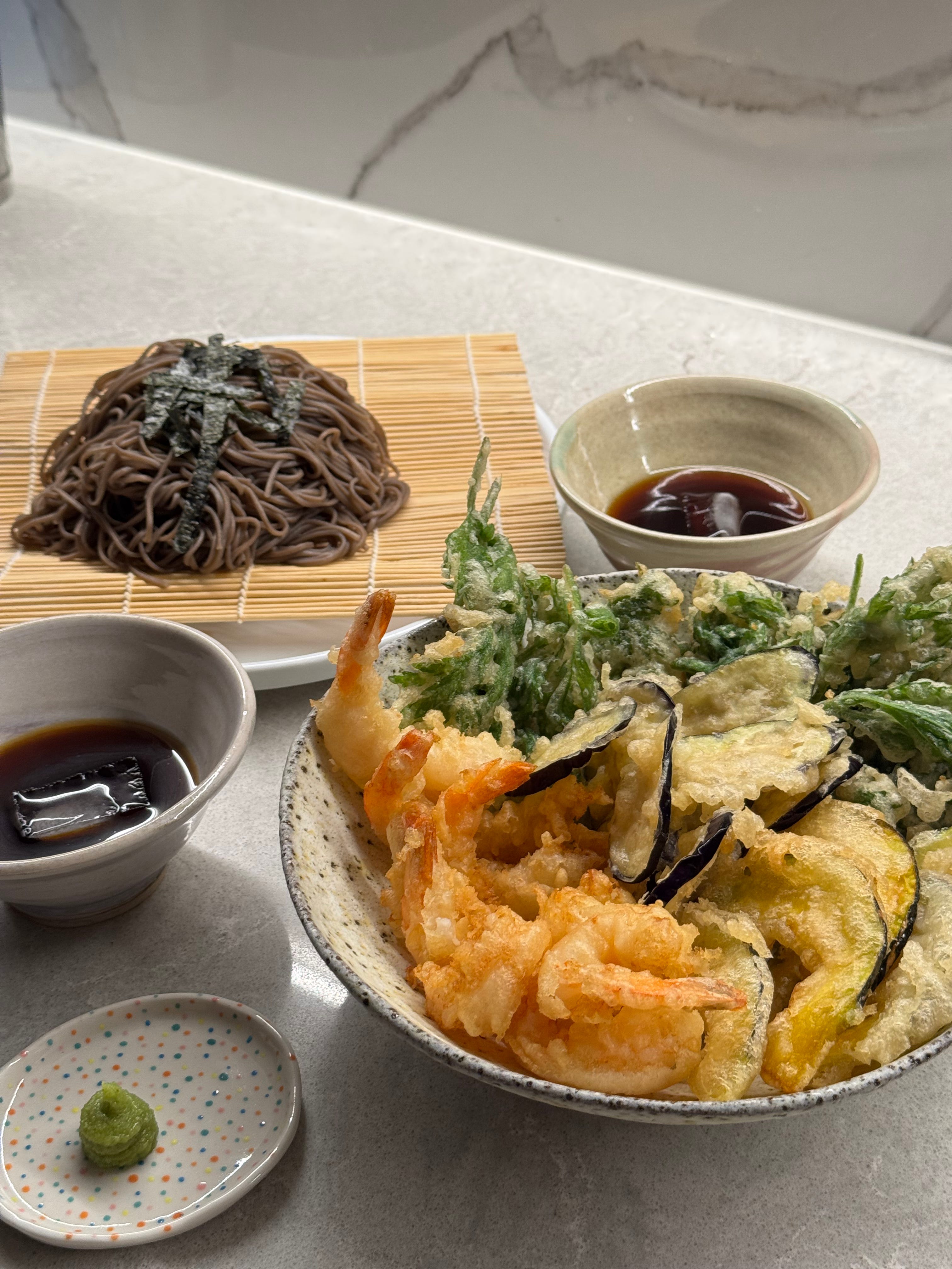 Tempura soba - by Lucky Dragon Supper Club