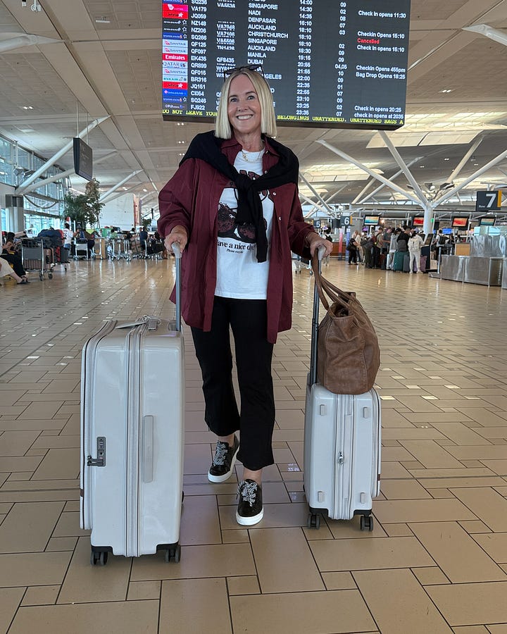 Everything I wore on a recent trip to the US