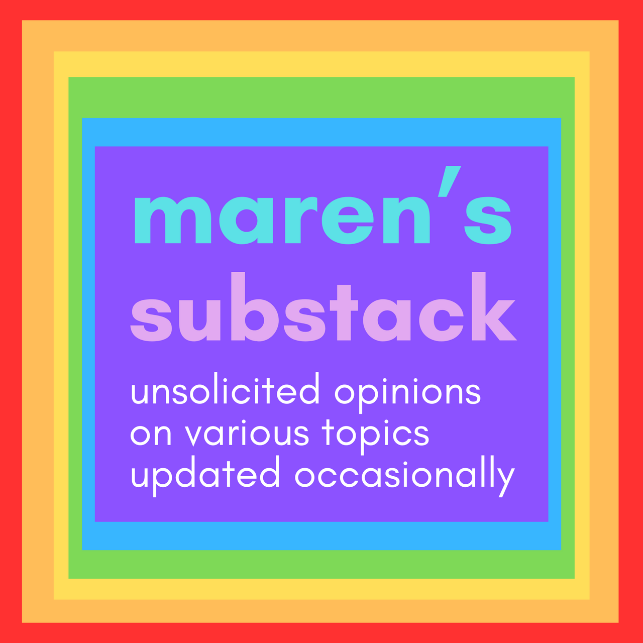 Maren’s Substack