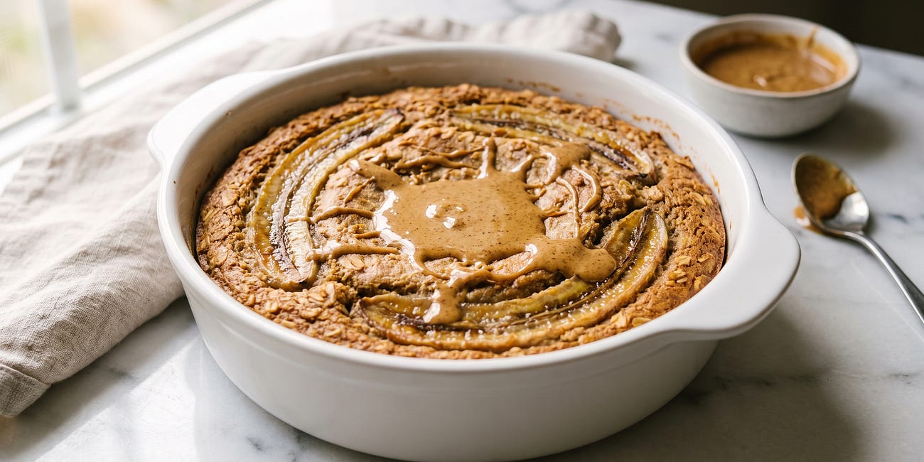 High-Protein Banana Bread Baked Oats