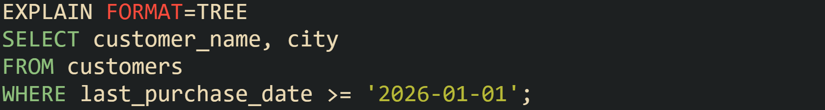 Sql Query Formatting Readability Reading SQL Query Plans With EXPLAIN