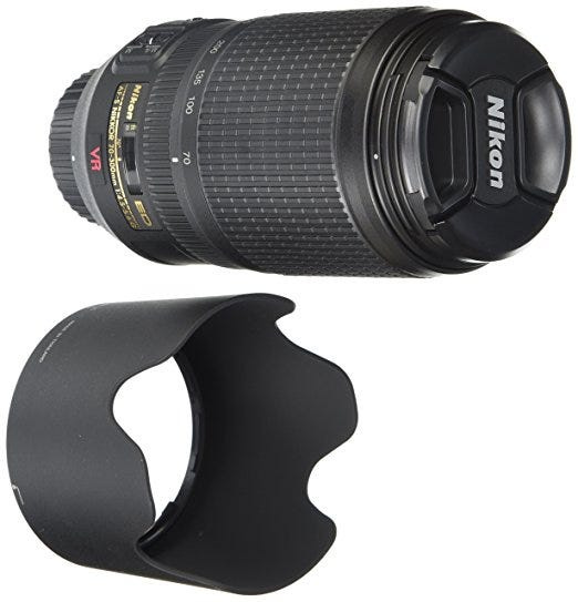 Nikon 70-300mm Telephoto Lens
