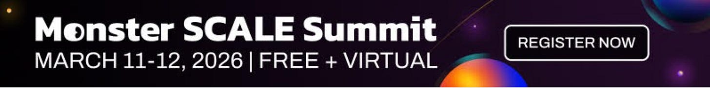 Monster Scale Summit. Monster Scale Summit.