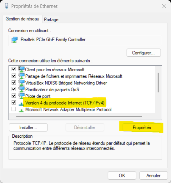 propriétés tcp/ipv4 windows propriétés tcp/ipv4 windows