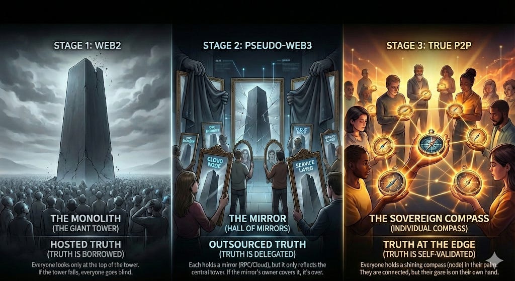 If you cannot independently verify reality, your participation is merely symbolic.