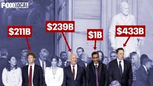 A look at the billionaires at Trump's ...