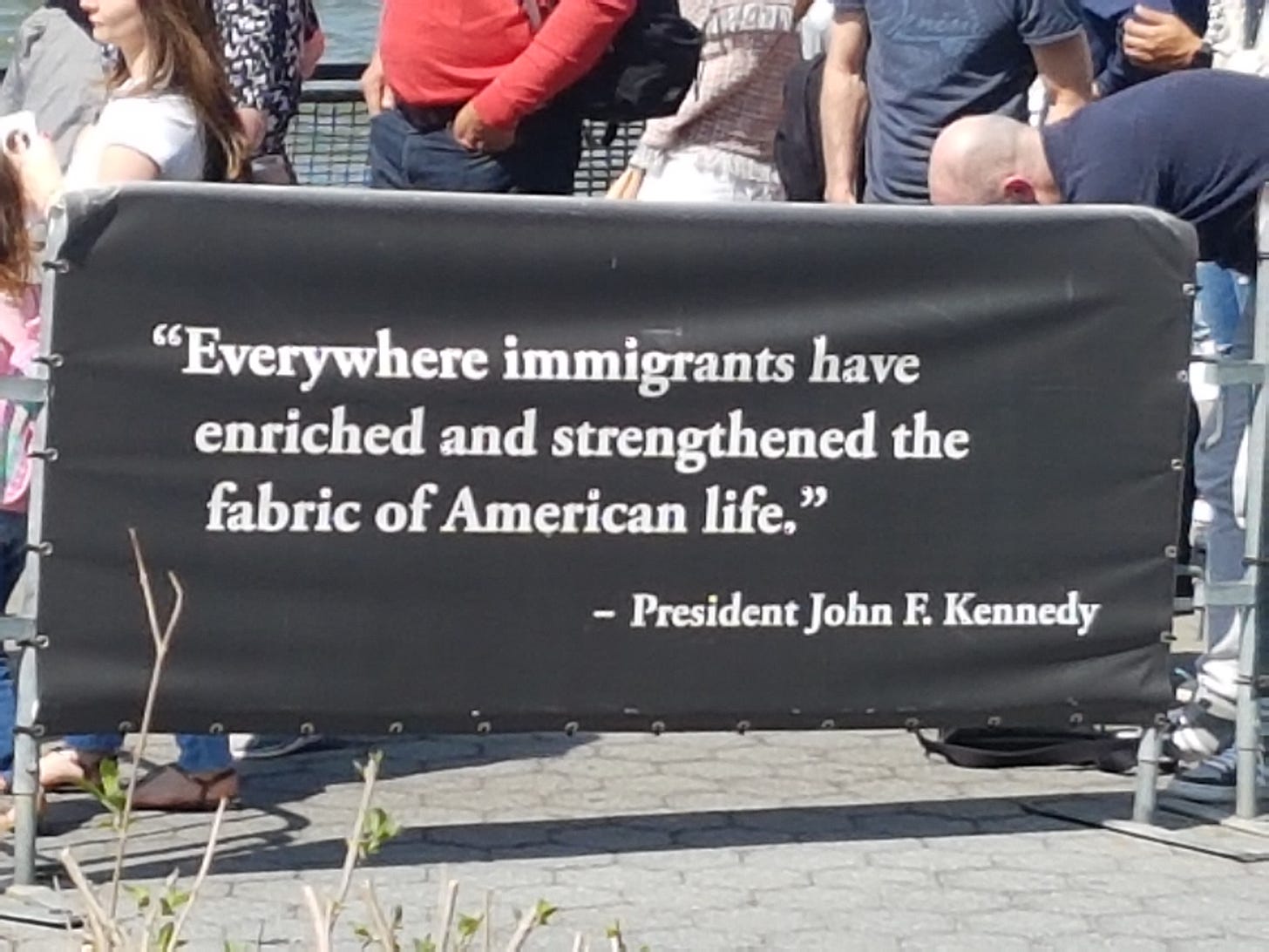 Taken by the author at Ellis Island.