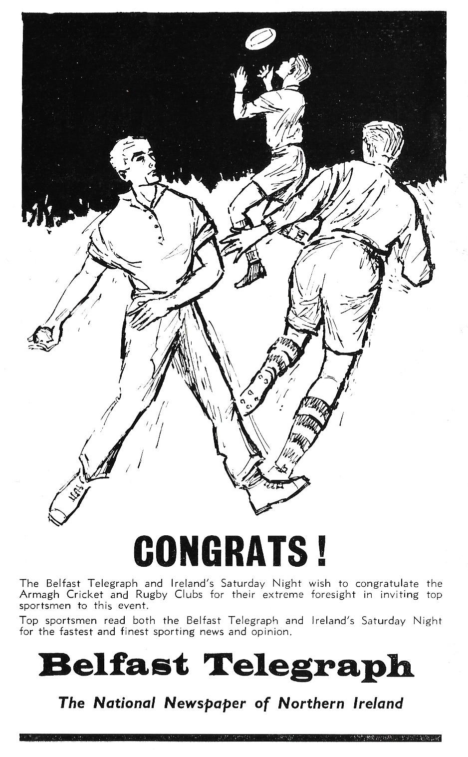 Adverts from the programme for the 1964 opening of the pavillion Adverts from the programme for the 1964 opening of the pavillion