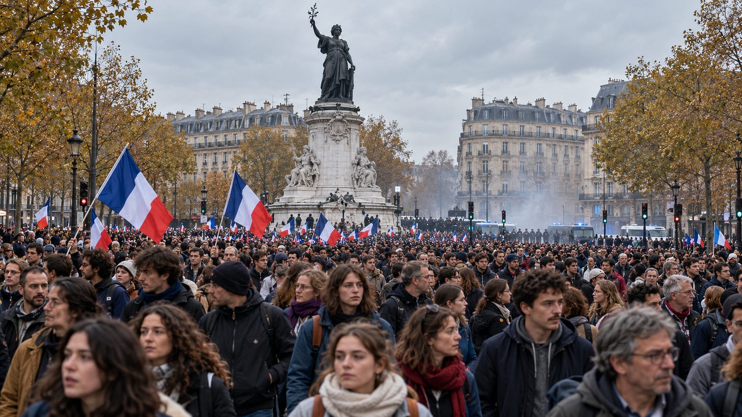 France sous tension : mobilisation massive et violences dans plusieurs villes France sous tension : mobilisation massive et violences dans plusieurs villes